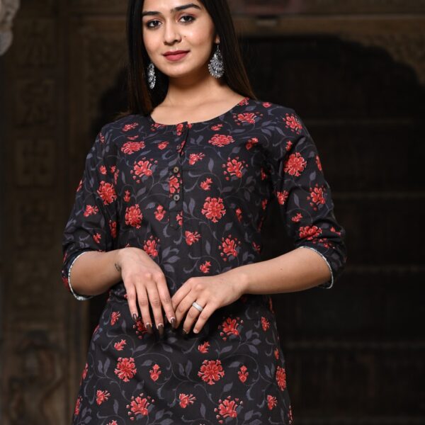 Rajasthani Hand Block Print Cotton Top