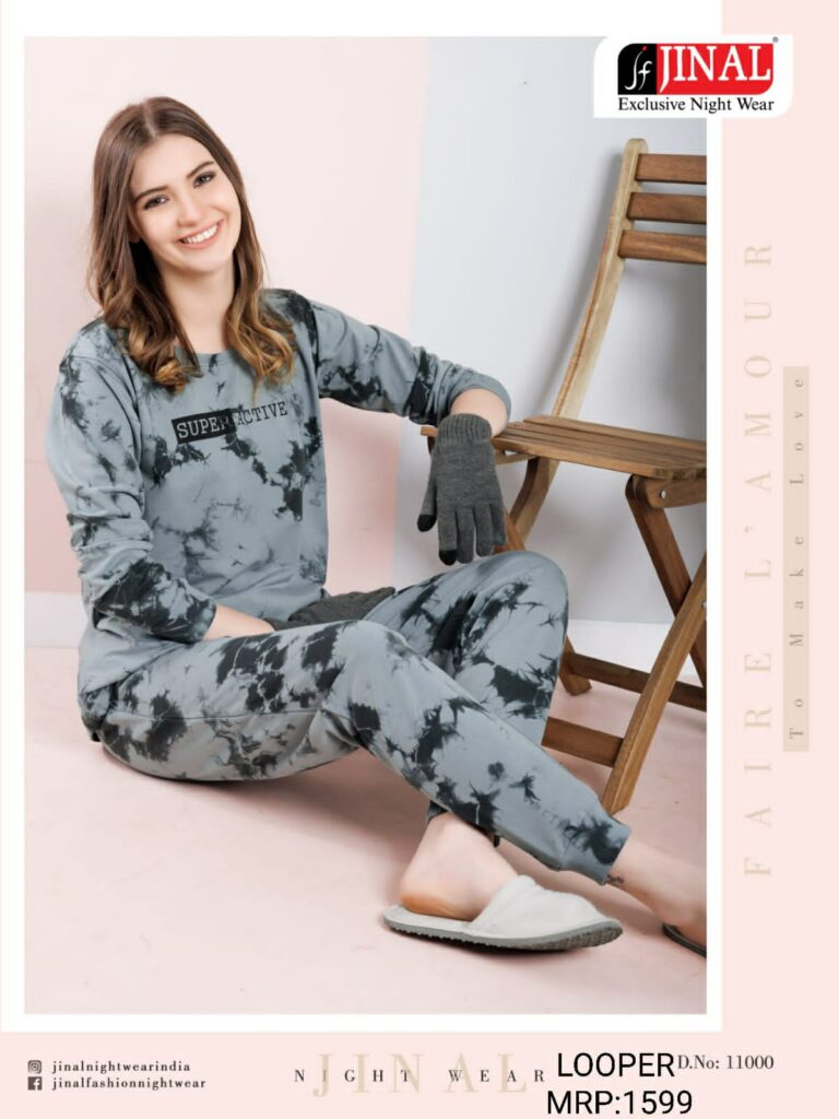 Tie & Dye Full Sleeve Airport outfit & Nightsuit