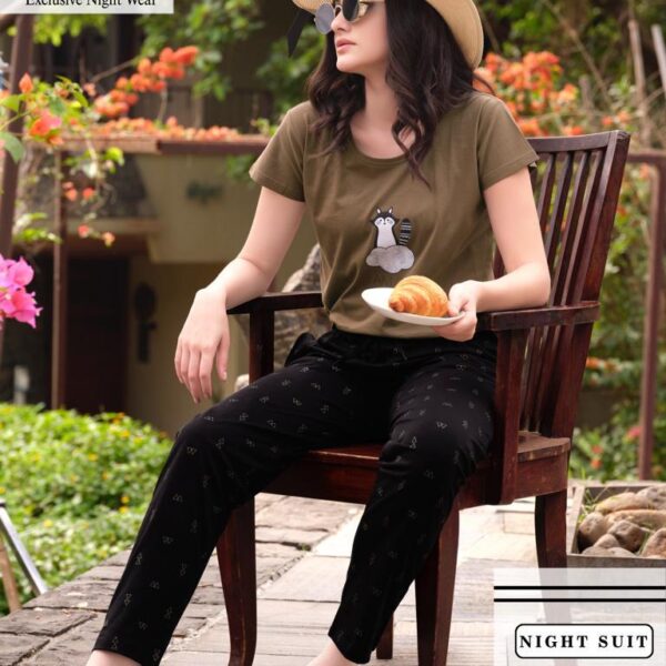 Brown Nightsuit for Women