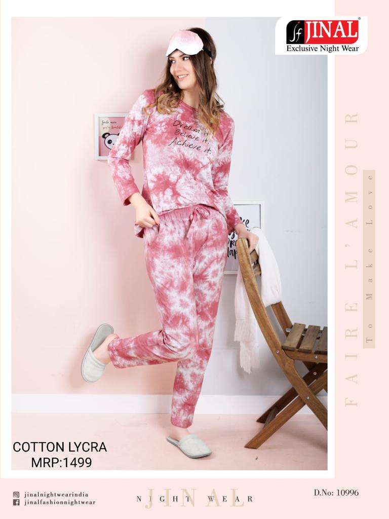 Tie & Dye Full Sleeves Nightsuit & Airport Outfit