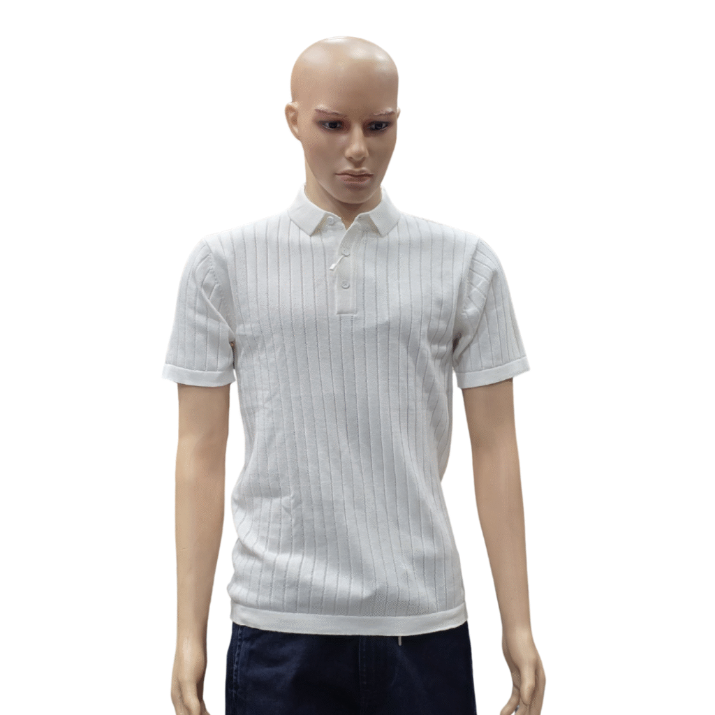 Men’s Knitted Polo T-Shirt